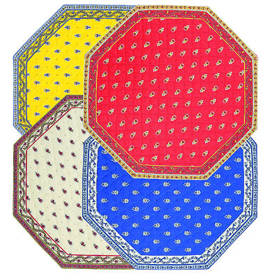 Octogonal table mat (Marat d'Avignon / Avignon. 4 colors) - Click Image to Close